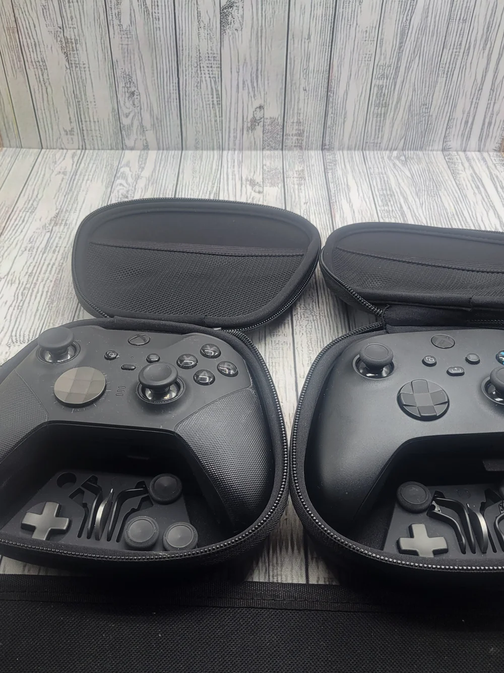 XBox Elite Wireless Controllers(2) With Carrying Cases